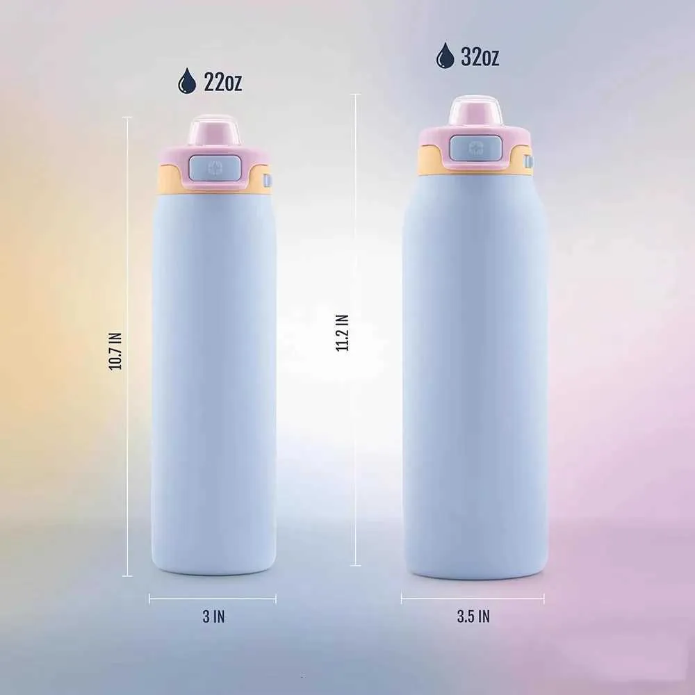 Creative Stainless Steel Vacuum Flasks - 950ml Large Capacity Portable Sports Water Bottles for Office and Outdoor Use - Durable Bouncing Cup - Image 6